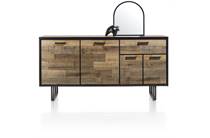 Henders en Hazel 170 cm - 4-deuren + 1-lade Driftwood dressoir