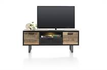 Henders en Hazel AVALON dressoir 150 cm - 2-deuren + 1-lade + 1-niche (+ LED) Driftwood