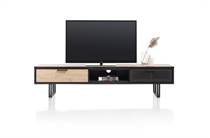 Henders en Hazel 200 cm - 2-laden + 1-niche Natural tv meubel