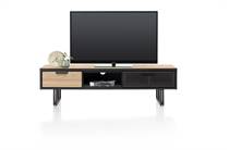 Henders en Hazel 160 cm - 2-laden + 1-niche Natural tv meubel