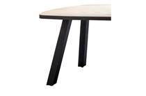 Henders en Hazel AVALOX ronde tafel eetkamertafel ovaal 240 x 110 cm Kleur Driftwood - 4 Poot