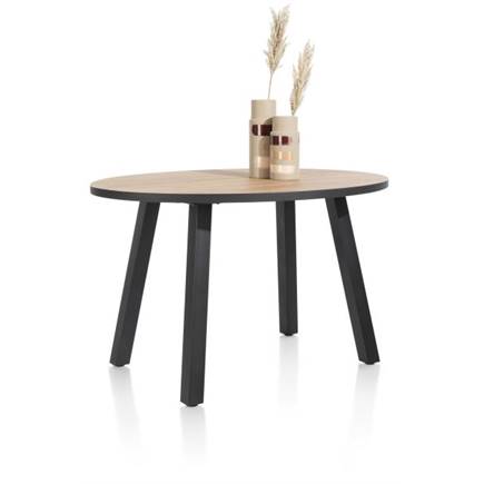 Henders en Hazel bartafel rond 150 x 120 cm