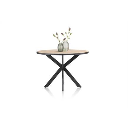 Henders en Hazel bartafel rond 130 x 110 cm