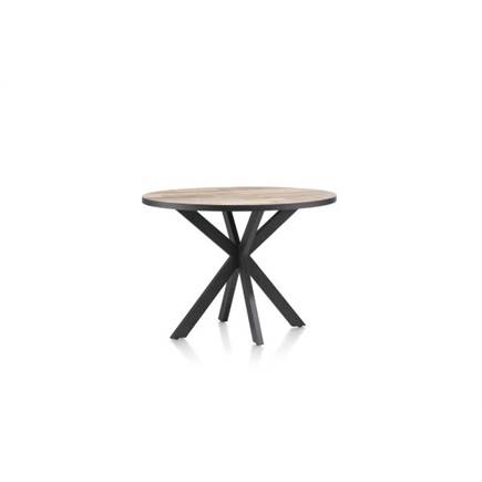 Henders en Hazel bartafel rond 130 x 110 cm