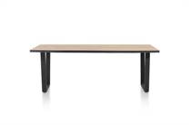 Henders en Hazel AVALOX eetkamertafel 230 x 98 cm Kleur Oak Natural Vintage - V Poot