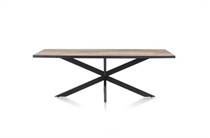 Henders en Hazel AVALOX eetkamertafel 230 x 98 cm Kleur Driftwood - Centrale Poot