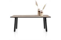 Henders en Hazel AVALOX eetkamertafel 200 x 98 cm Kleur Driftwood - 4 Poot