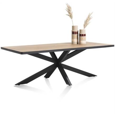 Henders en Hazel 200 x 98 cm Kleur Oak Natural Vintage - Centrale Poot