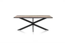 Henders en Hazel AVALOX eetkamertafel 170 x 98 cm Kleur Driftwood - Centrale Poot