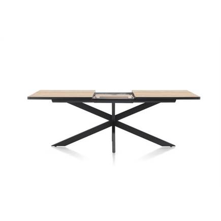 Henders en Hazel 190 (+ 60) x 98 cm Kleur Oak Natural Vintage - Centrale Poot