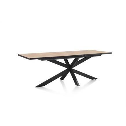 Henders en Hazel 190 (+ 60) x 98 cm Kleur Oak Natural Vintage - Centrale Poot