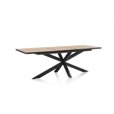 Henders en Hazel 190 (+ 60) x 98 cm Kleur Oak Natural Vintage - Centrale Poot