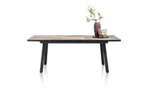 Henders en Hazel AVALOX uitschuiftafel 160 (+ 50) x 98 cm Kleur Driftwood - 4 Poot