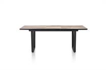 Henders en Hazel AVALOX uitschuiftafel 160 (+ 50) x 98 cm Kleur Driftwood - V Poot