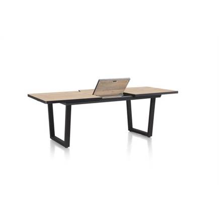 Henders en Hazel 160 (+ 50) x 98 cm Kleur Oak Natural Vintage - V Poot