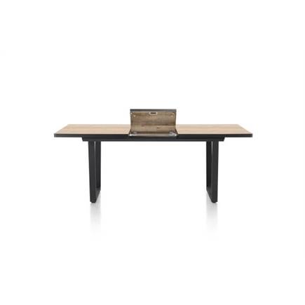Henders en Hazel 160 (+ 50) x 98 cm Kleur Oak Natural Vintage - V Poot