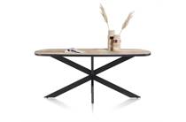 Henders en Hazel AVALOX ronde tafel eetkamertafel ovaal 210 x 110 cm Kleur Driftwood - Centrale Poot