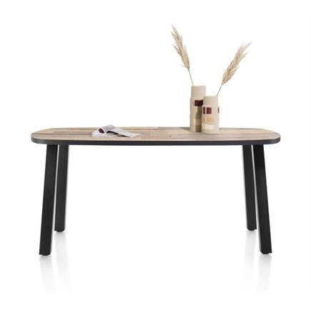Henders en Hazel eetkamertafel ovaal 180 x 110 cm Kleur Driftwood - 4 Poot