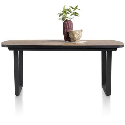 Henders en Hazel ovaal 190 (+ 60) x 110 cm Kleur Driftwood - V Poot