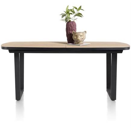 Henders en Hazel ovaal 190 (+ 60) x 110 cm Kleur Oak Natural Vintage - V Poot