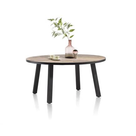 Henders en Hazel eetkamertafel rond 150 x 120 cm Kleur Driftwood - 4 Poot