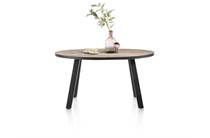 Henders en Hazel AVALOX ronde tafel eetkamertafel rond 150 x 120 cm Kleur Driftwood - 4 Poot