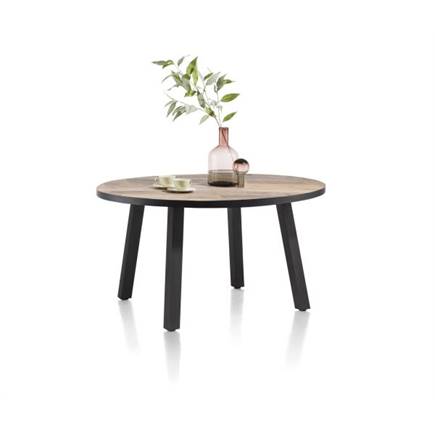 Henders en Hazel eetkamertafel rond 130 x 110 cm Kleur Driftwood - 4 Poot