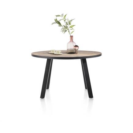 Henders en Hazel eetkamertafel rond 130 x 110 cm Kleur Driftwood - 4 Poot