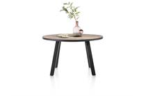Henders en Hazel AVALOX ronde tafel eetkamertafel rond 130 x 110 cm Kleur Driftwood - 4 Poot