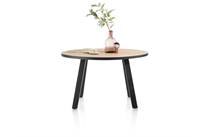Henders en Hazel AVALOX ronde tafel eetkamertafel rond 130 x 110 cm Kleur Naturel - 4 Poot