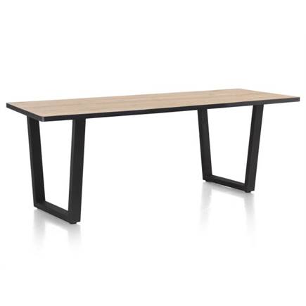 Henders en Hazel 230 x 98 cm Kleur Oak Natural Vintage - V Poot