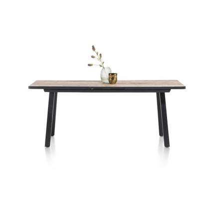 Henders en Hazel uitschuif 190 (+ 60) x 98 cm Kleur Driftwood - 4 Poot