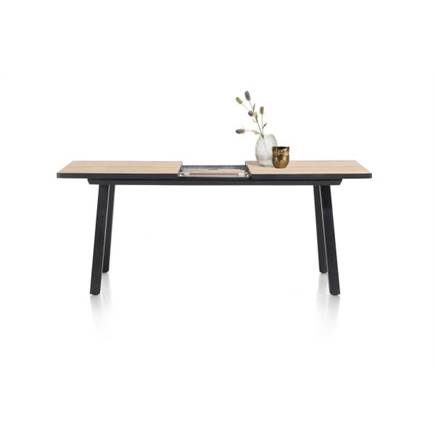 Henders en Hazel uitschuif 190 (+ 60) x 98 cm Kleur Naturel - 4 Poot