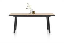 Henders en Hazel AVALOX bartafel uitschuif 190 (+ 60) x 98 cm Kleur Naturel - 4 Poot