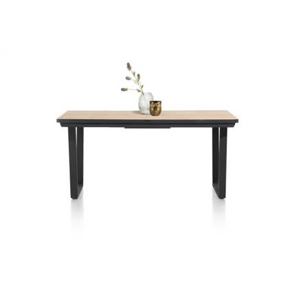 Henders en Hazel uitschuif 190 (+ 60) x 98 cm Kleur Oak Natural Vintage - V Poot