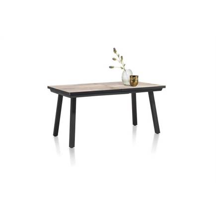 Henders en Hazel uitschuif 160 (+ 50) x 98 cm Kleur Driftwood - 4 Poot