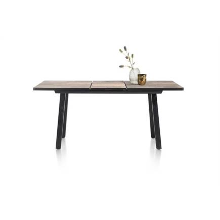 Henders en Hazel uitschuif 160 (+ 50) x 98 cm Kleur Driftwood - 4 Poot