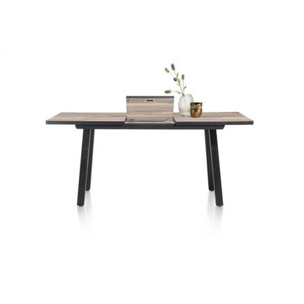 Henders en Hazel uitschuif 160 (+ 50) x 98 cm Kleur Driftwood - 4 Poot