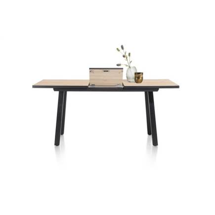 Henders en Hazel uitschuif 160 (+ 50) x 98 cm Kleur Naturel - 4 Poot