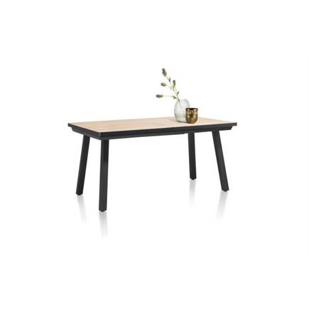 Henders en Hazel uitschuif 160 (+ 50) x 98 cm Kleur Naturel - 4 Poot