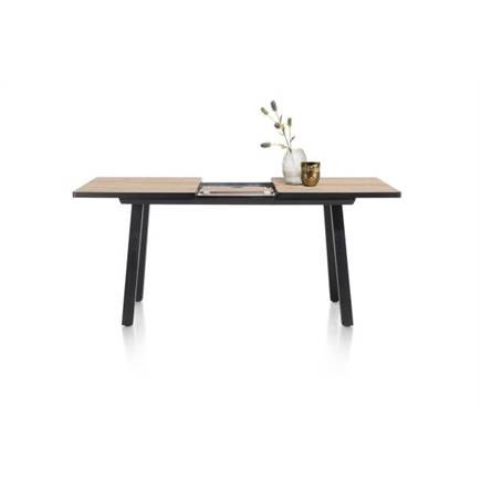 Henders en Hazel uitschuif 160 (+ 50) x 98 cm Kleur Naturel - 4 Poot
