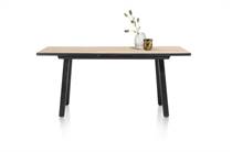 Henders en Hazel AVALOX bartafel uitschuif 160 (+ 50) x 98 cm Kleur Naturel - 4 Poot