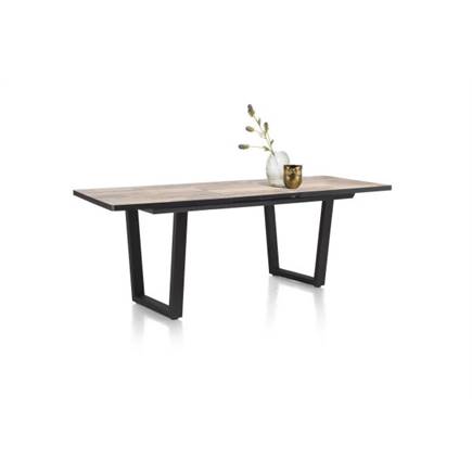 Henders en Hazel uitschuif 160 (+ 50) x 98 cm Kleur Driftwood - V Poot