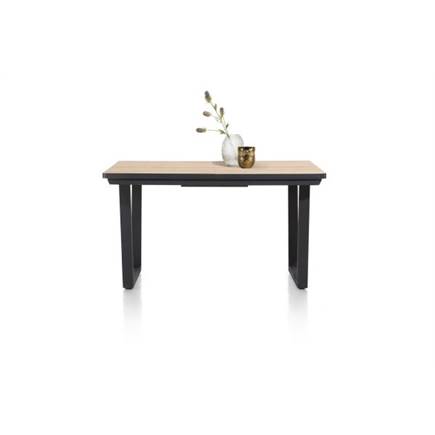 Henders en Hazel uitschuif 160 (+ 50) x 98 cm Kleur Oak Natural Vintage - V Poot