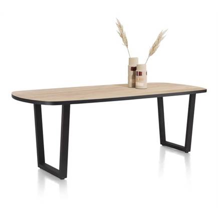 Henders en Hazel bartafel ovaal 240 x 110 cm Kleur Oak Natural Vintage - V Poot