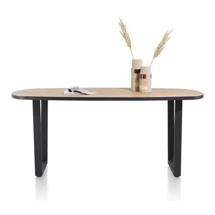 Henders en Hazel bartafel ovaal 240 x 110 cm Kleur Oak Natural Vintage - V Poot