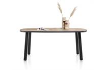 Henders en Hazel AVALOX ronde tafel bartafel ovaal 210 x 110 cm Kleur Driftwood - 4 Poot