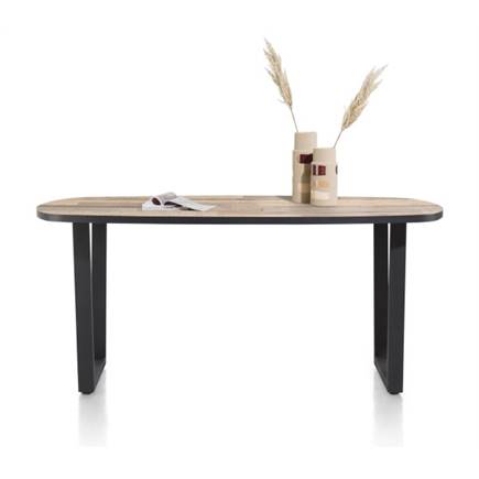 Henders en Hazel bartafel ovaal 210 x 110 cm Kleur Driftwood - V Poot