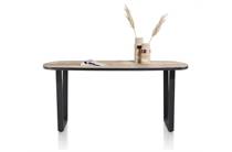 Henders en Hazel AVALOX ronde tafel bartafel ovaal 210 x 110 cm Kleur Driftwood - V Poot