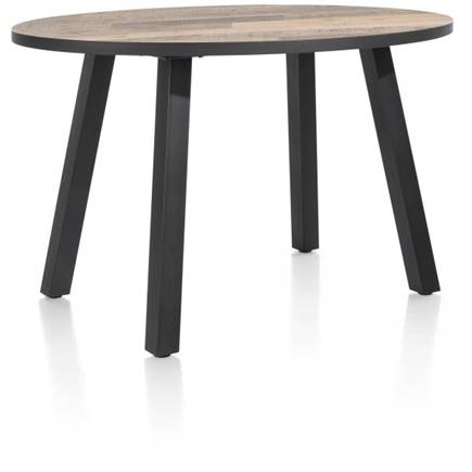 Henders en Hazel bartafel rond 150 x 120 cm Kleur Driftwood - 4 Poot
